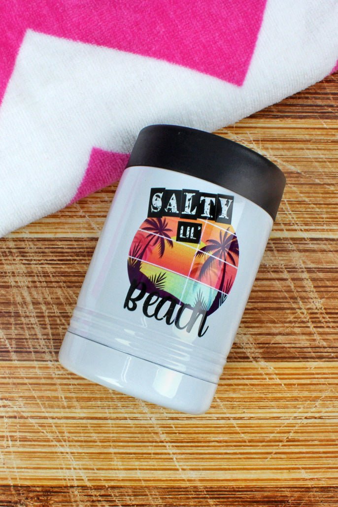 Salty Lil' Beach Stainless Steel Hugger 12oz - Wholesale Accessory Market