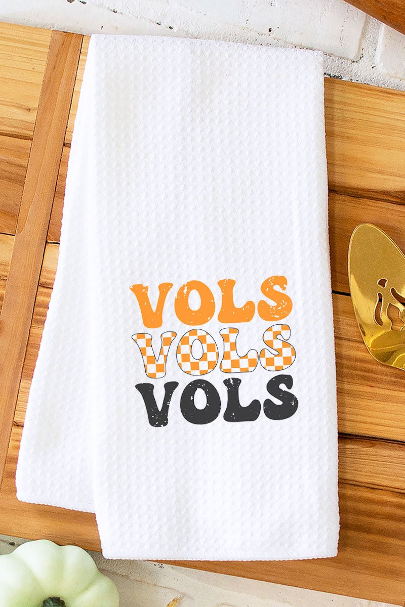 Stacked Vols Waffle Kitchen Towel Wholesale Accessory Market