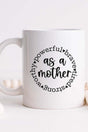 As A Mother White Mug - Wholesale Accessory Market