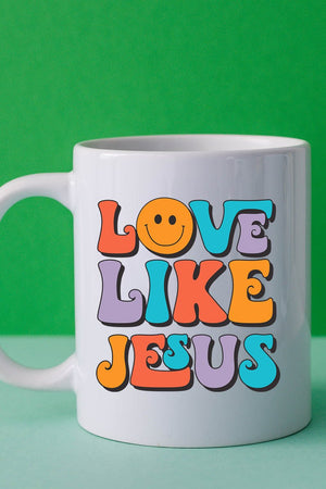 Bright Love Like Jesus White Mug - Wholesale Accessory Market