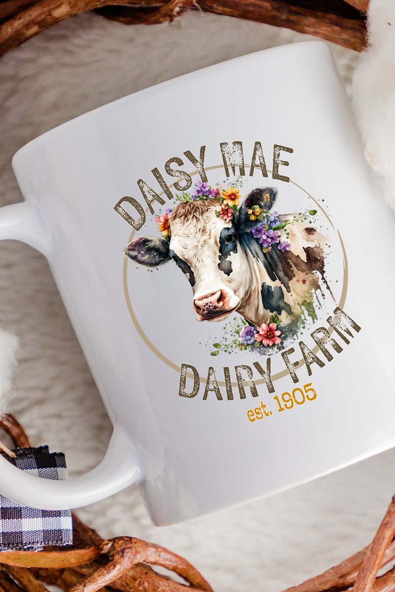 Daisy Mae Dairy Farm White Mug Wholesale Accessory Market