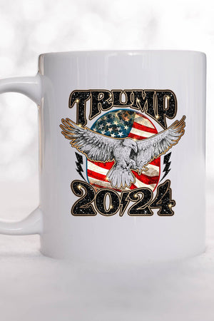 Trump 2024 Eagle White Mug - Wholesale Accessory Market