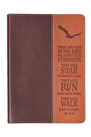 Isaiah 40:31 'Soar on Wings...' Luxleather Journal - Wholesale Accessory Market
