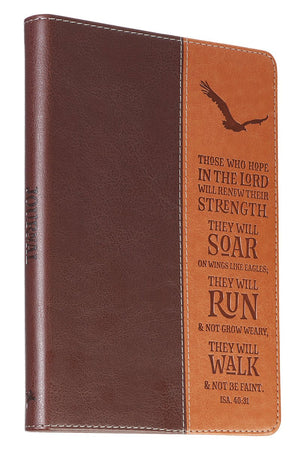 Isaiah 40:31 'Soar on Wings...' Luxleather Journal - Wholesale Accessory Market