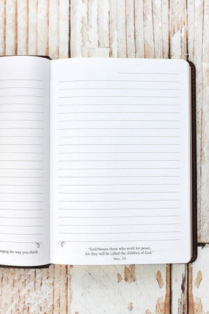 Isaiah 40:31 'Soar on Wings...' Luxleather Journal - Wholesale Accessory Market