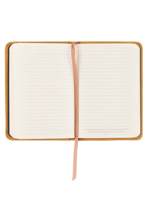 Faith Can Move Mountains Pocket-Sized Full-Grain Leather Journal - Wholesale Accessory Market