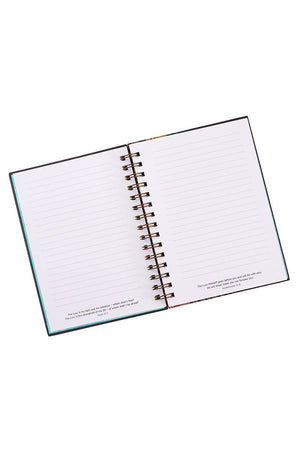 Matthew 19:26 Floral Wreath Wirebound Journal - Wholesale Accessory Market