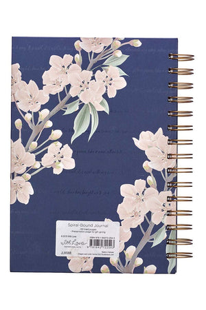 It Is Well With My Soul Floral Large Wirebound Journal - Wholesale Accessory Market