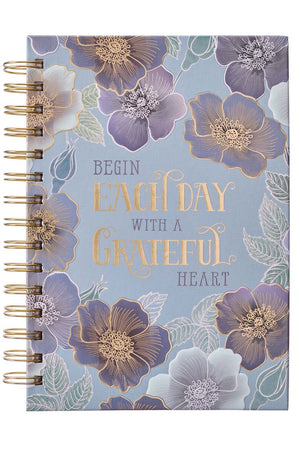 Grateful Heart Large Wirebound Journal - Wholesale Accessory Market