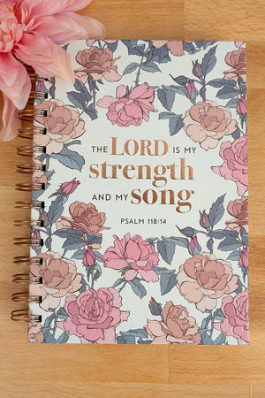 My Strength and My Song Large Wirebound Journal - Wholesale Accessory Market