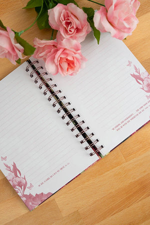 Be Still And Know Large Wirebound Journal - Wholesale Accessory Market