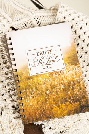 Trust in the Lord Field Large Wirebound Journal - Wholesale Accessory Market