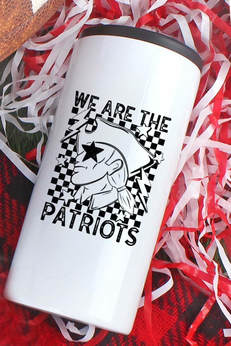 Stars We Are The Patriots Stainless Steel Slim Hugger - Wholesale Accessory Market
