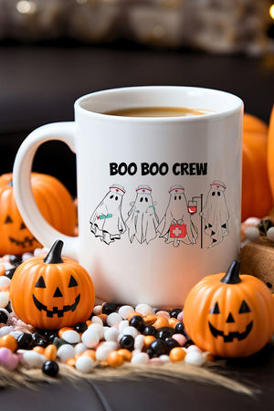 Boo Boo Crew Nurse White Mug - Wholesale Accessory Market