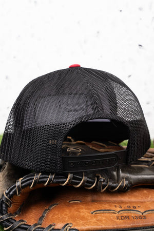 Crimson and Black 'Game Day Vibes' Mesh Cap - Wholesale Accessory Market