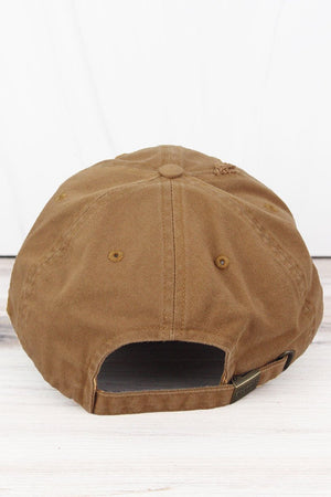 Distressed Timber Brown Subdued Flag Tactical Operator Cap - Wholesale Accessory Market