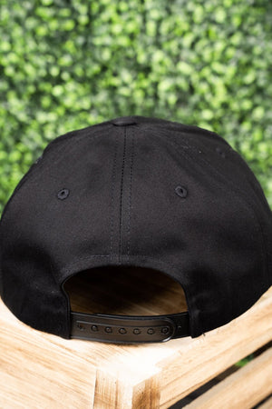 Black 'Born To Golf Forced To Work' Rope Snapback Cap - Wholesale Accessory Market