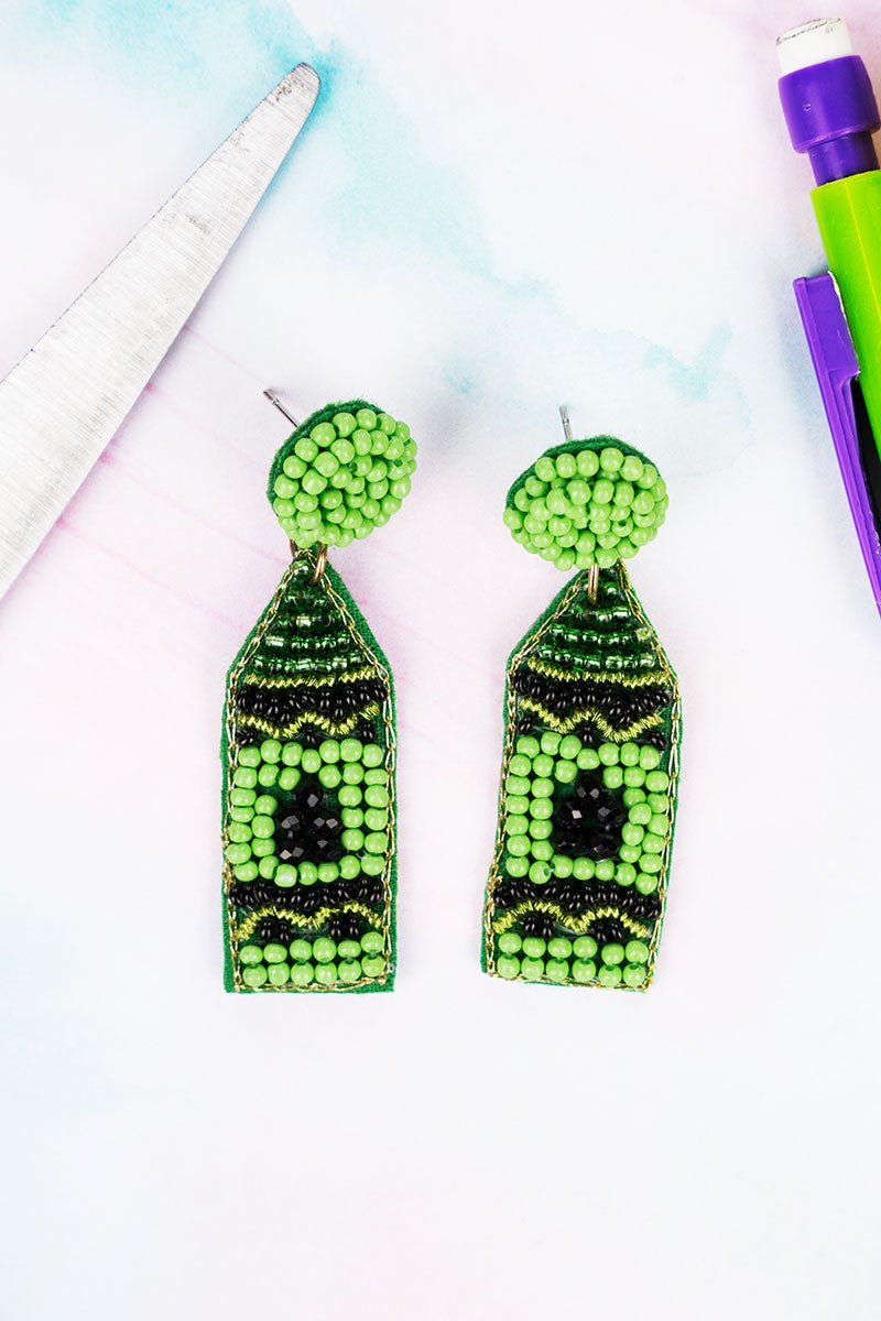 Seed bead earrings wholesale Clearance