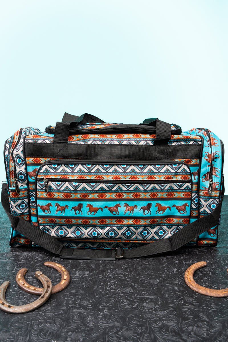 NGIL Blue Mountain Bronco Duffle Bag 23" - Wholesale Accessory Market
