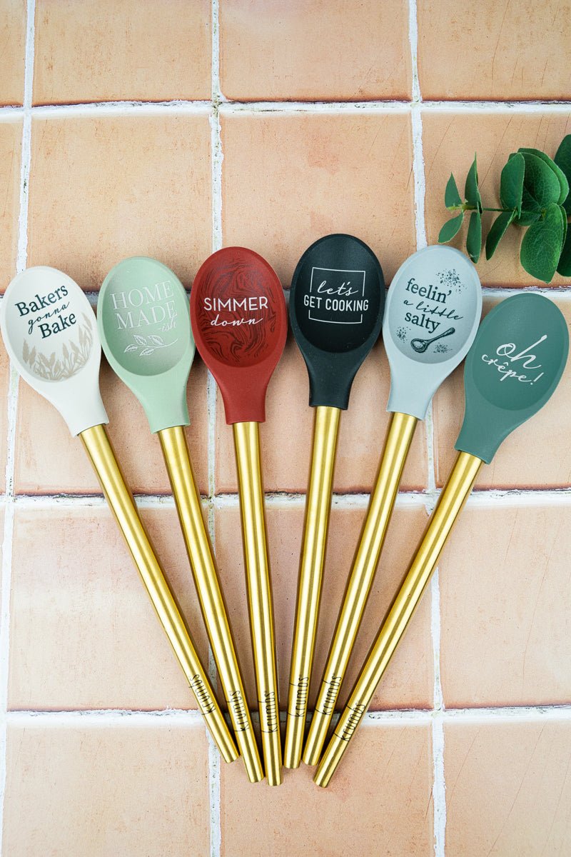 Krumbs Kitchen Homemade Happiness Silicone Spatulas