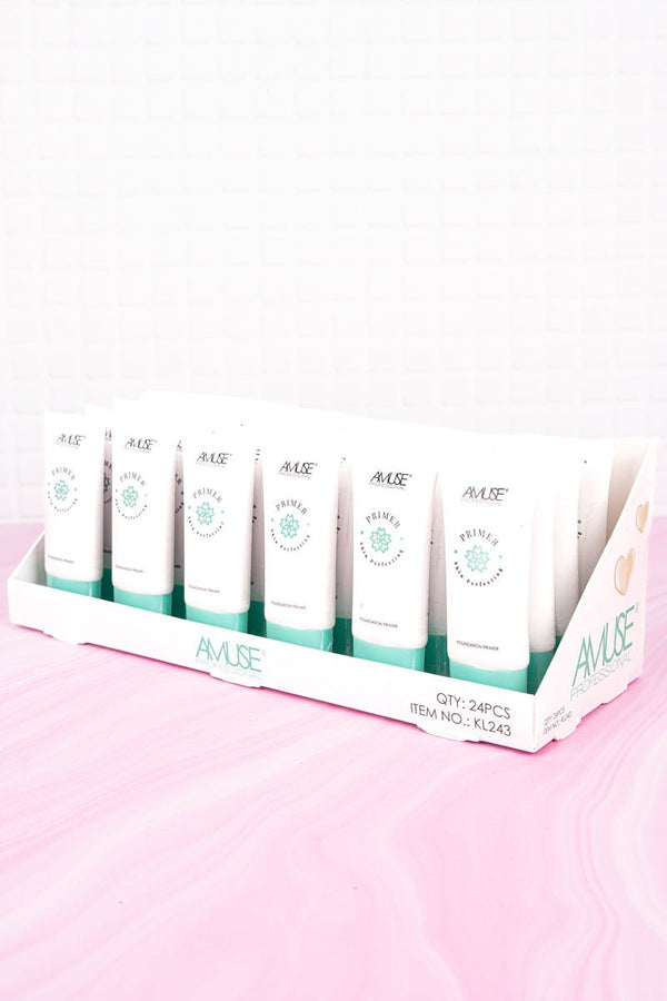 Amuse Skin Perfecting Foundation Primer 24 Piece Display Wholesale