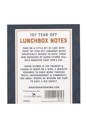 101 Tear-Off Lunchbox Notes For Guys - Wholesale Accessory Market