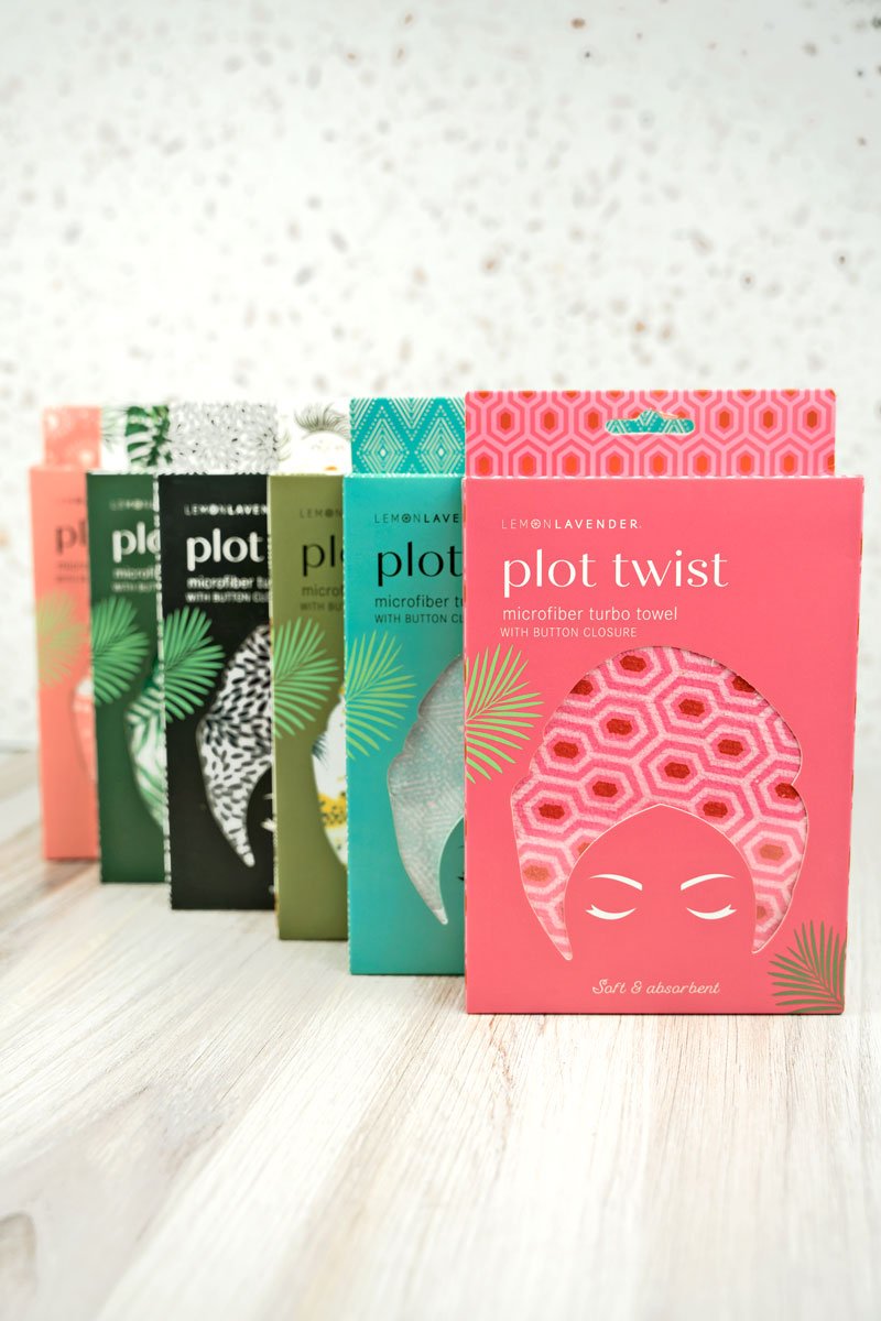 One Plot Twist Microfiber Turbo Towel - SHIPS ASSORTED - Wholesale Accessory Market