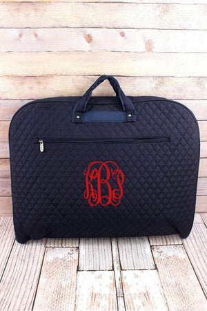 NGIL Navy Quilted Garment Bag - Wholesale Accessory Market