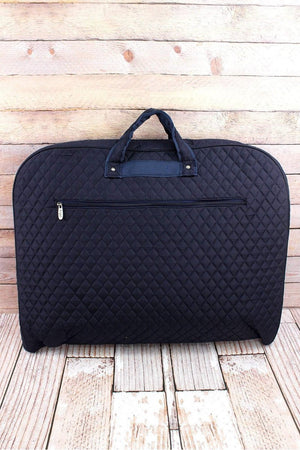NGIL Navy Quilted Garment Bag - Wholesale Accessory Market