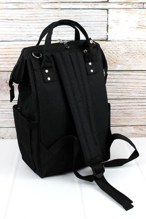 NGIL Black Diaper Bag Backpack - Wholesale Accessory Market