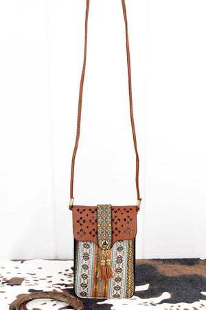 Bryce Canyon and Brown Cell Phone Crossbody - Wholesale Accessory Market