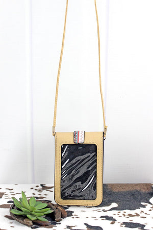 Antelope Canyon and Ivory Cell Phone Crossbody - Wholesale Accessory Market