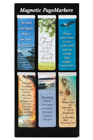 Classic Collection 6 Piece Magnetic Page-Marker Set - Wholesale Accessory Market