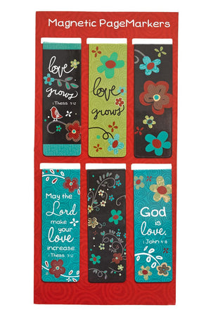 God's Love 6 Piece Magnetic Page-Marker Set - Wholesale Accessory Market