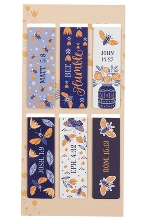Let It Bee 6 Piece Magnetic Page Marker Set - Wholesale Accessory Market