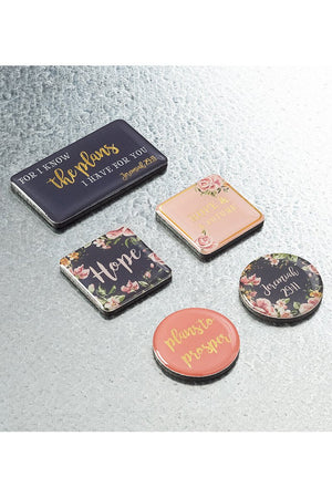 Jeremiah 29:11 Magnet Set - Wholesale Accessory Market