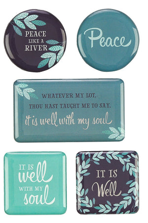 It Is Well With My Soul Magnet Set - Wholesale Accessory Market