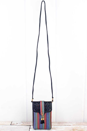 Zion Canyon and Black Cell Phone Crossbody - Wholesale Accessory Market