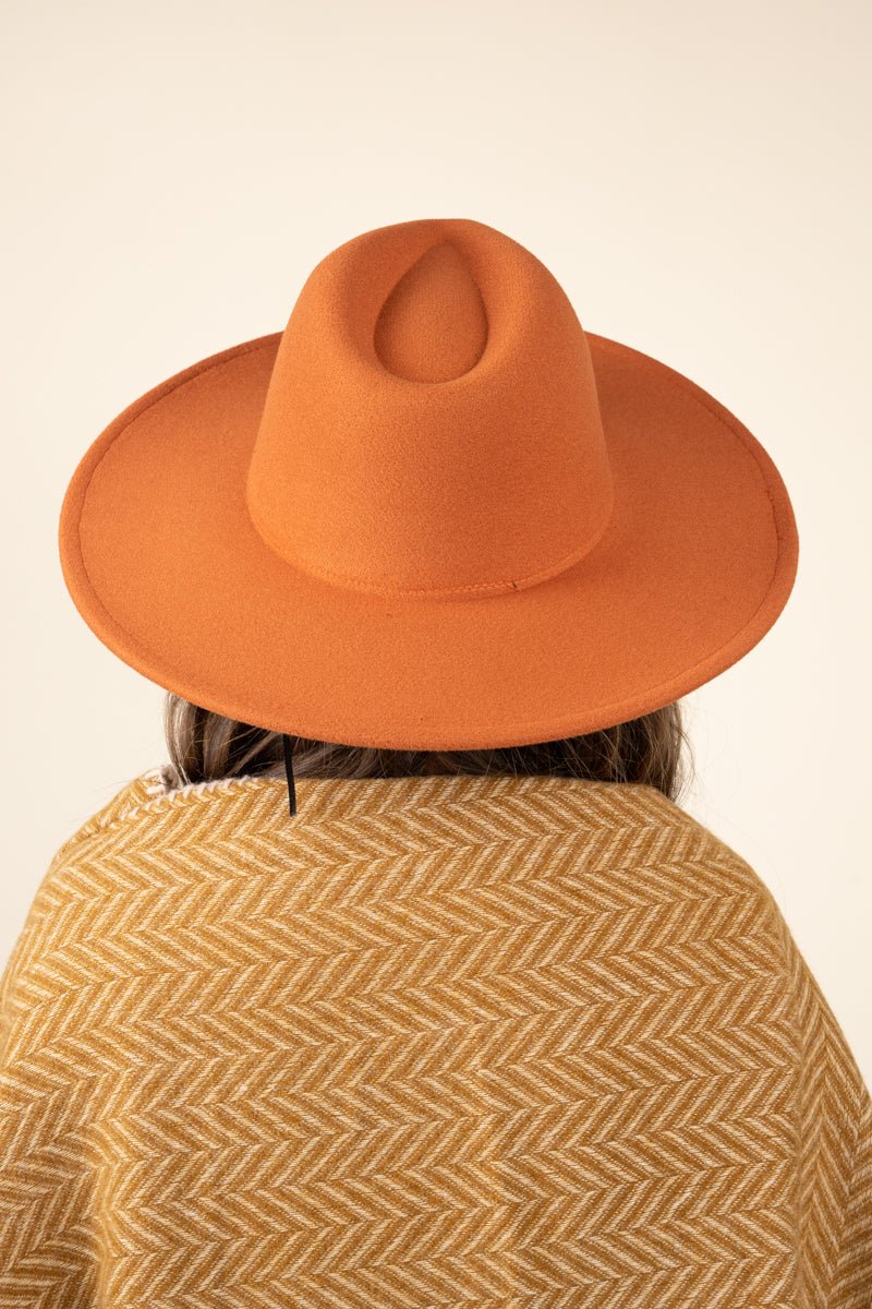 Desperado Felt Hat, Rust - Wholesale Accessory Market