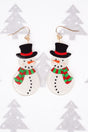 Always Up To Snow Good Acrylic Earrings - Wholesale Accessory Market
