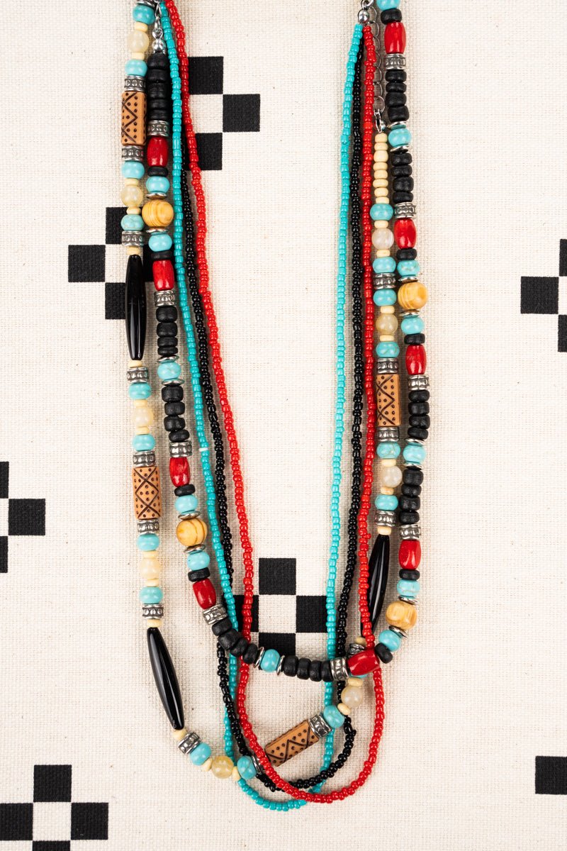 Beaded Cord Necklaces, Set of 2 | Anthropologie