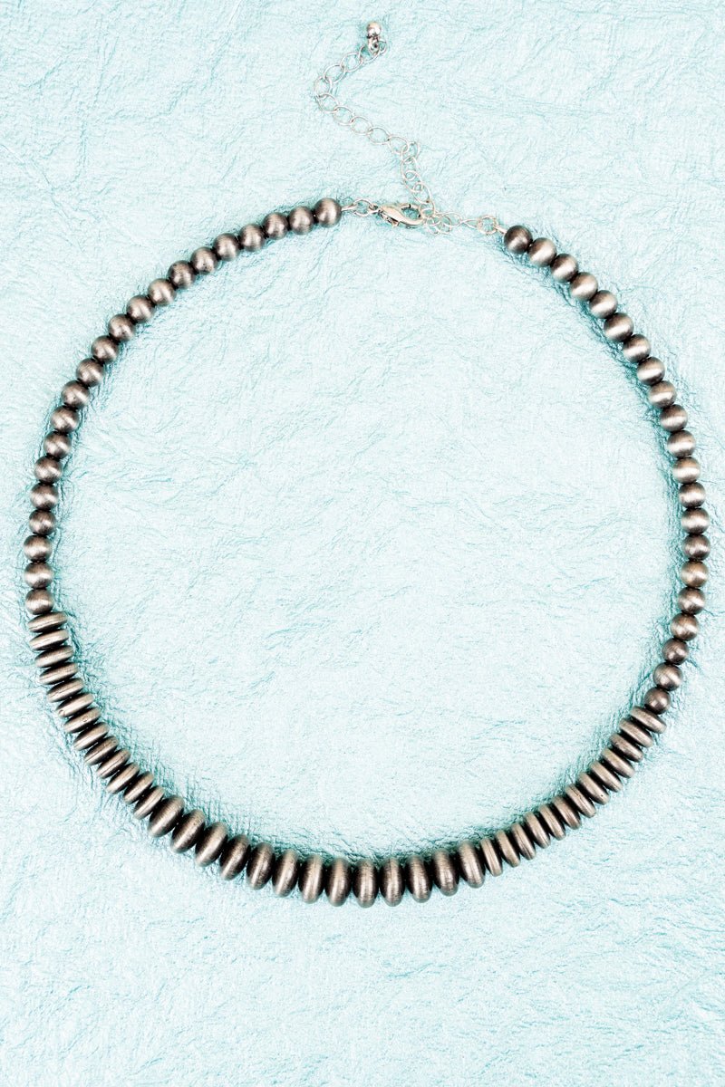 Glen Echo Silver Pearl Wire Necklace - Wholesale Accessory Market
