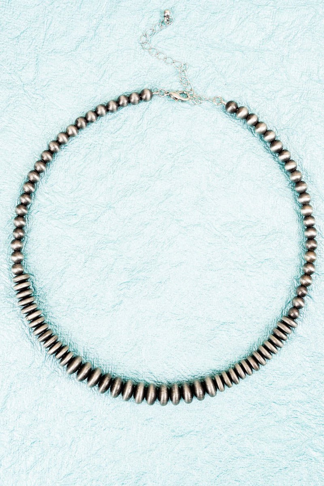 Glen Echo Silver Pearl Wire Necklace - Wholesale Accessory Market