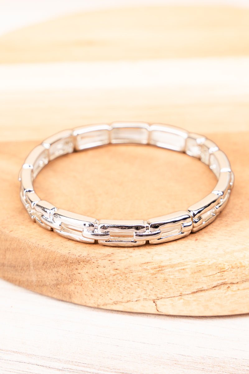 All You Silvertone Bracelet - Wholesale Accessory Market