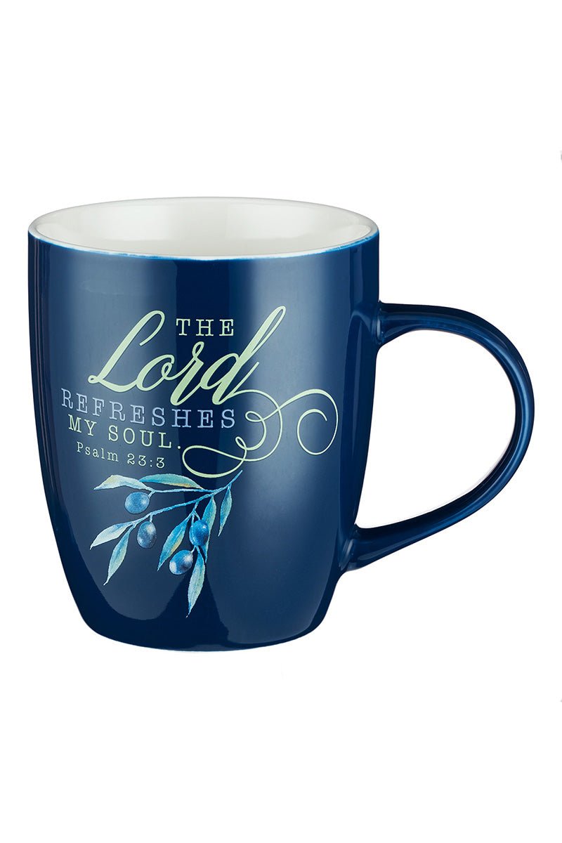 Psalm 23:3 'Lord Refreshes My Soul' Mug - Wholesale Accessory Market