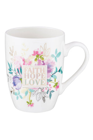 Faith Hope Love Mug - Wholesale Accessory Market