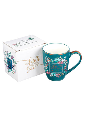 Let Your Faith Be Bigger Than Your Fear Mug - Wholesale Accessory Market