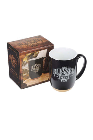 Jeremiah 17:7 'Blessed Man' Clay-Dipped Ceramic Mug - Wholesale Accessory Market