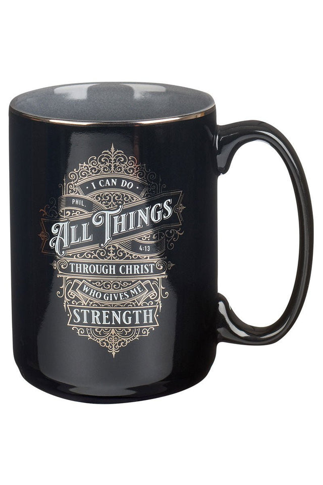 All Things Black Mug - Wholesale Accessory Market