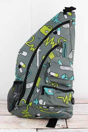 35% OFF! NGIL Nurse Life Sling Backpack with Black Trim - Wholesale Accessory Market